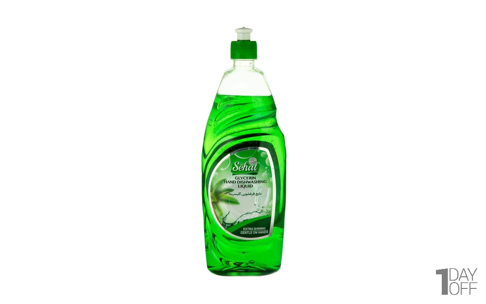 مایع ظرفشویی گلیسیرینه صحت مقدار 1000 گرم