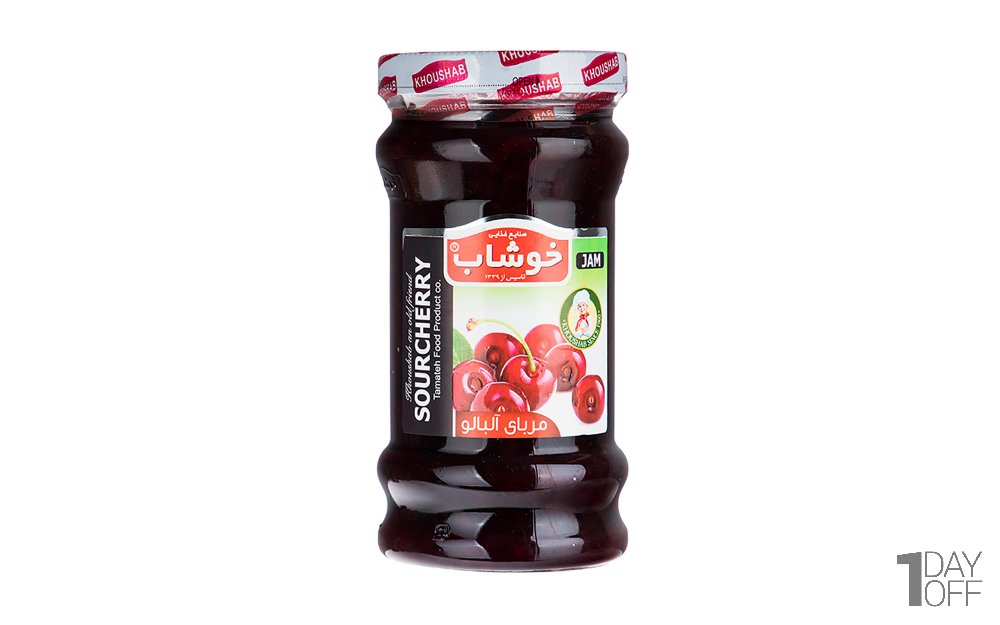 مربا آلبالو خوشاب مقدار 720 گرم