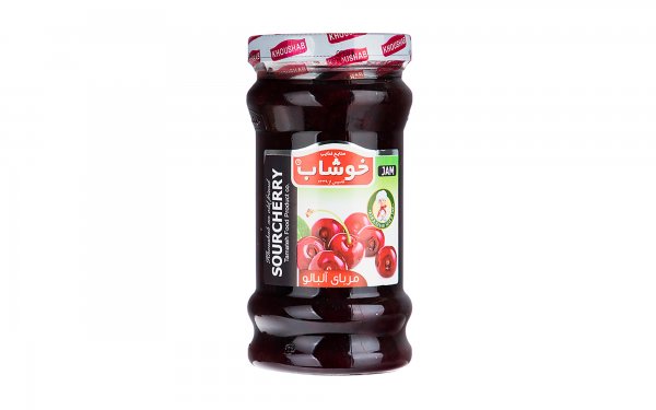 مربا آلبالو خوشاب مقدار 720 گرم