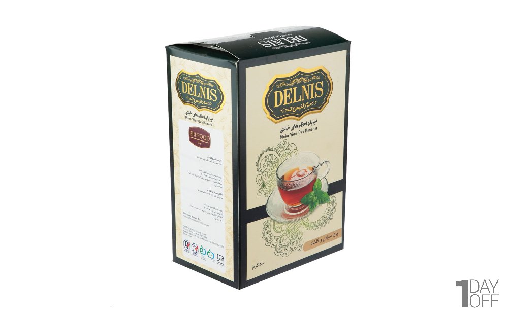 چای سیاه سیلان و کلکته دلنیس مقدار 500 گرم