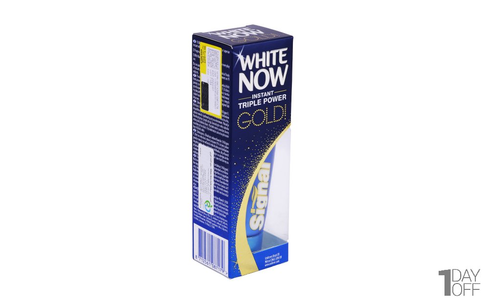 خمیردندان White now Gold سیگنال (Signal) مقدار 50 میلی‌لیتر