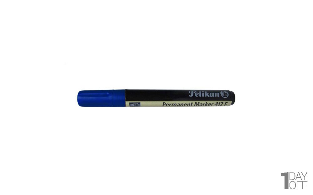 ماژیک غیر وایت‌برد پلیکان (Pelikan) مدل 412F رنگ آبی 