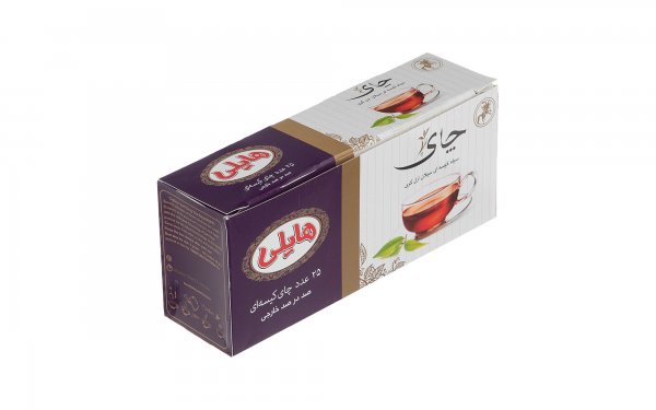چای سیاه ارل گری کیسه‌ای هایلی بسته 25 عددی 