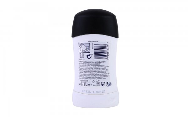 استیک ضدتعریق زنانه Invisible Aqua رکسونا (Rexona) مقدار 40 میلی‌لیتر