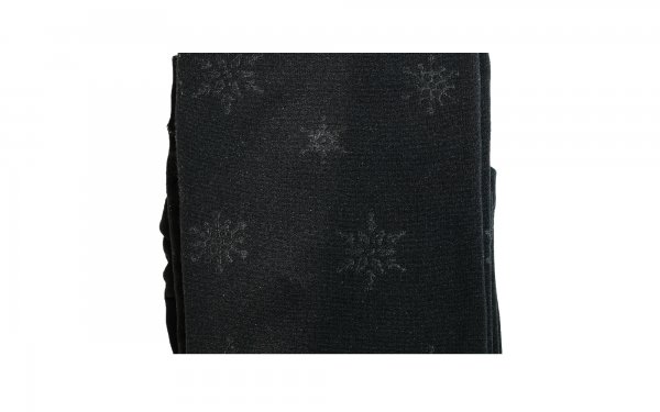 جوراب شلواری زمستانی طرح‌دار مشکی اسمارا سایز S