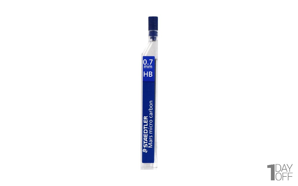 نوک اتود  0.7 میلی‌متری استدلر (Staedtler) مدل Mars Micro Carbon نوع HB رنگ مشکی