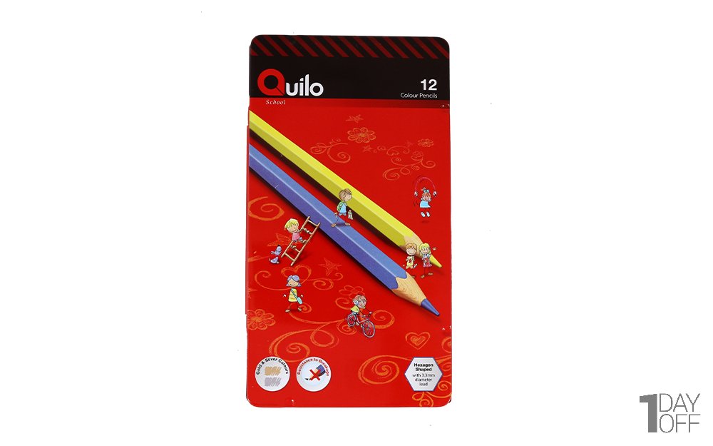 مدادرنگی 12 رنگ کویلو (Quilo) 