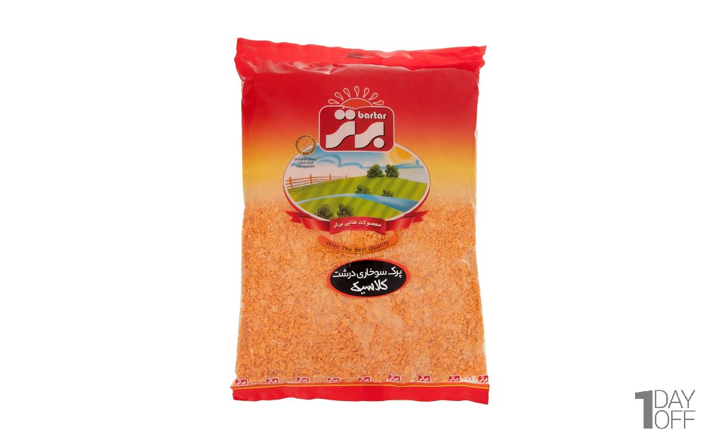 پرک سوخاری درشت کلاسیک برتر مقدار 800 گرم