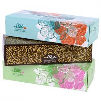 دستمال کاغذی 100 برگ دولایه بی‌تا (طرح رندوم)