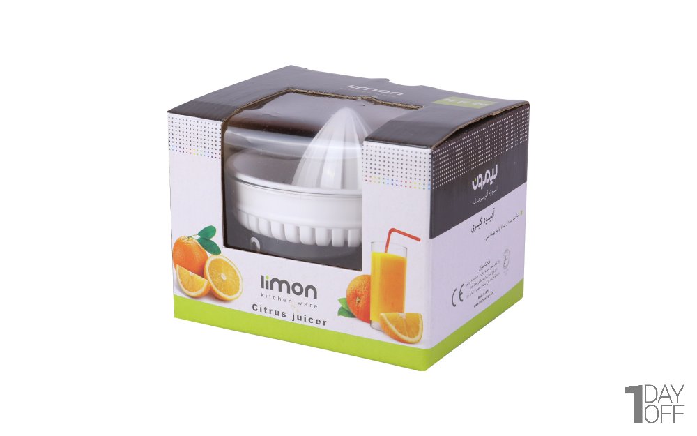 آبمیوه گیری دستی سفید لیمون مدل Citrus