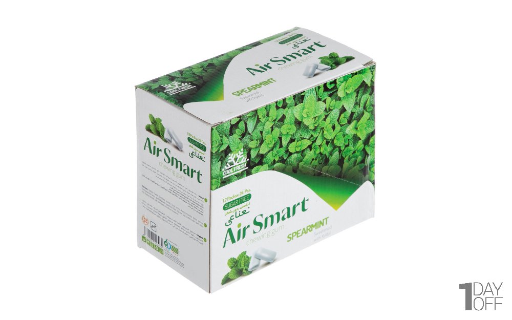 آدامس نعناعی ایر اسمارت (Air Smart) بسته 12 عددی