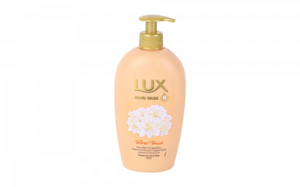 مایع دستشویی لوکس (Lux) Velvet touch مقدار 500 میلی‌لیتر