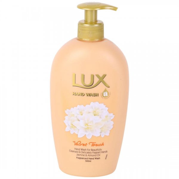 مایع دستشویی لوکس (Lux) Velvet touch مقدار 500 میلی‌لیتر