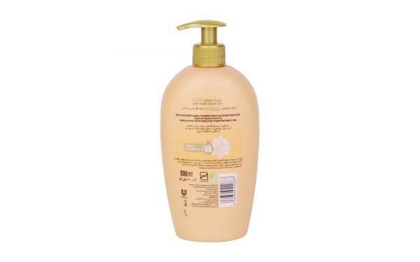 مایع دستشویی لوکس (Lux) Velvet touch مقدار 500 میلی‌لیتر