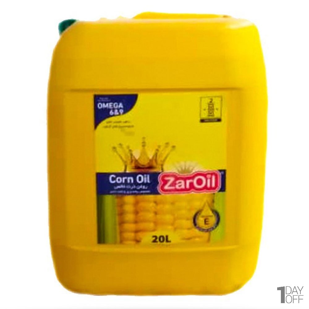 روغن ذرت زر اویل مقدار 20 لیتر