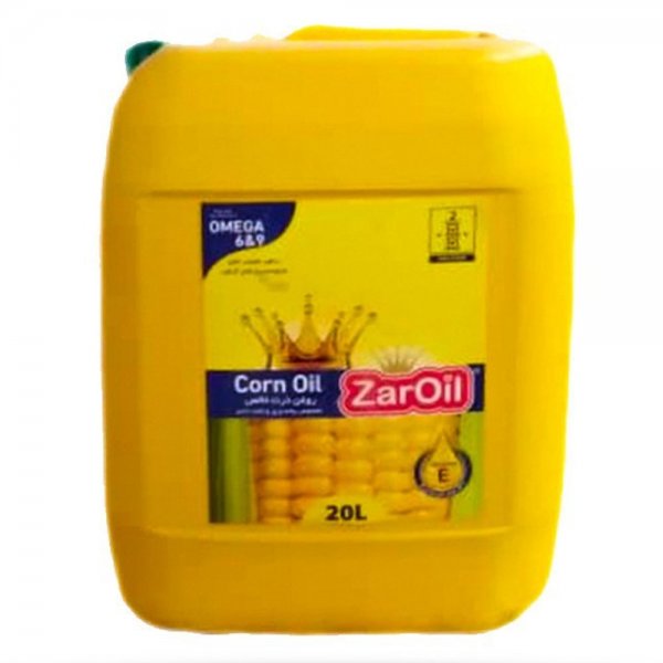 روغن ذرت زر اویل مقدار 20 لیتر