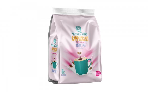کاپوچینو رژیمی بدون شکر ونزکافه بسته 20 عددی