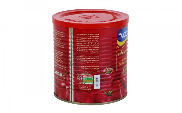 رب گوجه‌فرنگی تحفه مقدار 800 گرم