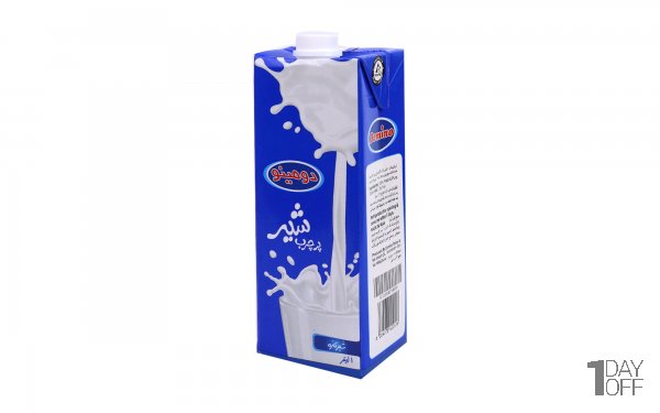 شیر پاستوریزه پرچرب دومینو مقدار 1 لیتر