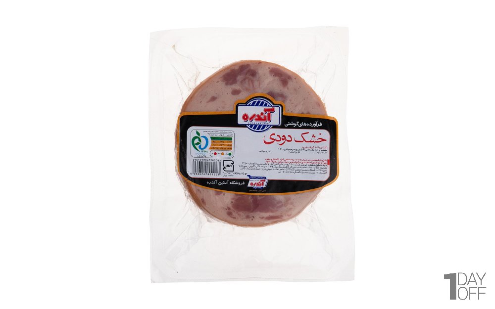 کالباس خشک دودی 80 درصد گوشت‌قرمز آندره مقدار 300 گرم  