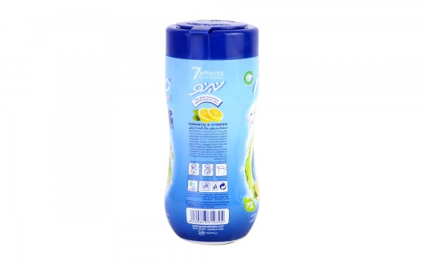 دستمال مرطوب پاک‌کننده آرایش نینو مدل EASY CLEAN بسته 70 عددی 