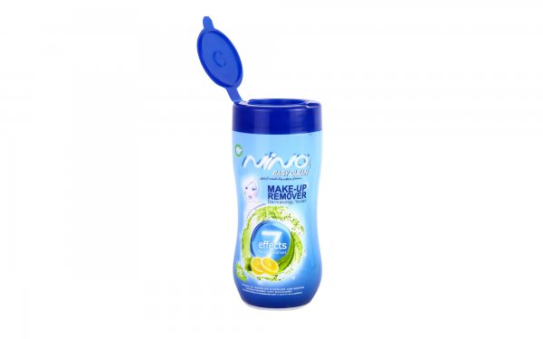 دستمال مرطوب پاک‌کننده آرایش نینو مدل EASY CLEAN بسته 70 عددی 