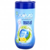 دستمال مرطوب پاک‌کننده آرایش نینو مدل EASY CLEAN بسته 70 عددی 