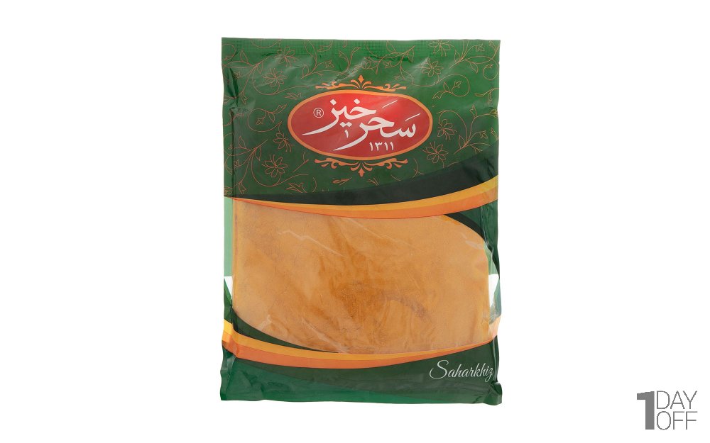 پودر زردچوبه سحرخیز مقدار 500 گرم