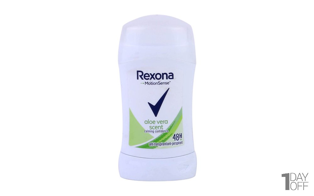 استیک ضدتعریق زنانه Aloe Vera Scent رکسونا (Rexona) مقدار 40 میلی‌لیتر
