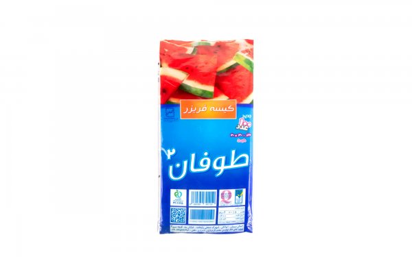 کیسه فریزر 100 عددی 20x30 سانتی‌متر طوفان2