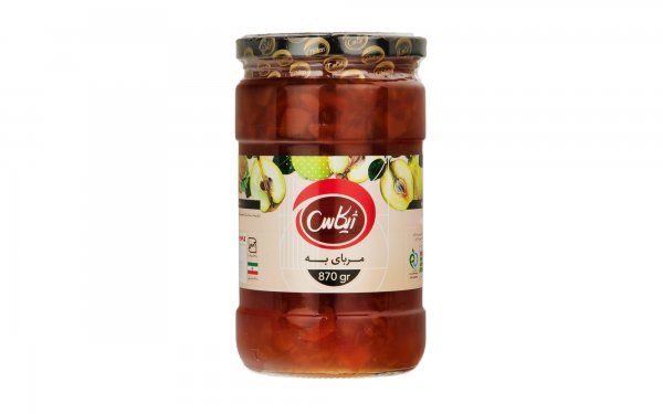 مربا به ژیکاس مقدار 870 گرم 
