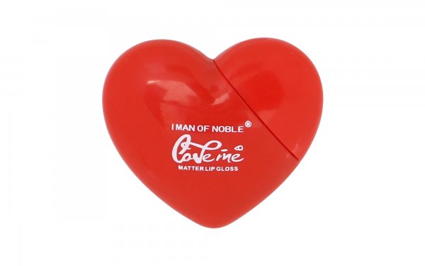 رژلب مایع طرح قلب (Lman & Nobel) رنگ قرمز