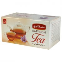 چای سیاه زعفرانی کیسه‌ای مصطفوی بسته 20 عددی