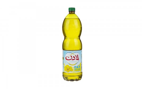 روغن کانولا لادن حاوی ویتامین D و E مقدار 1.5 لیتر