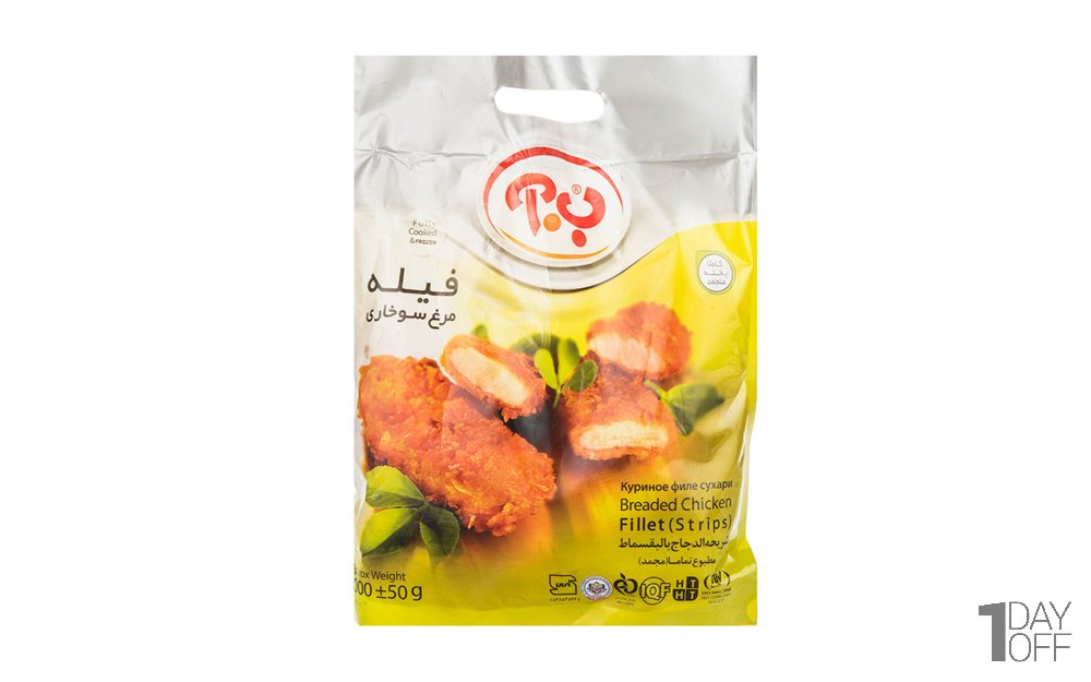 فیله مرغ سوخاری ب.آ مقدار 1 کیلوگرم