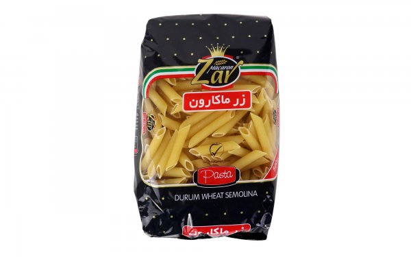 پاستا زر ماکارون مدل فرمی پنه ریگاته مقدار 500 گرم