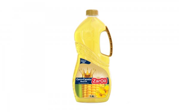 روغن ذرت و کانولا زر اویل مقدار 1.8 لیتر
