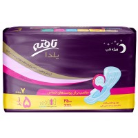 نوار بهداشتی بالدار یلدا ویژه شب تافته 7 عددی کد 1091