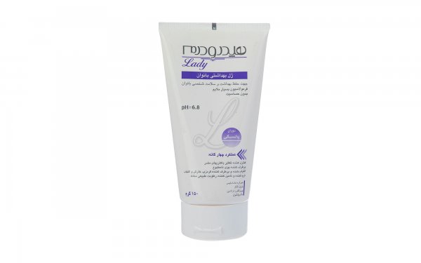 ژل بهداشتی بانوان یائسه مدل menopause هیدرودرم مقدار 150 گرم