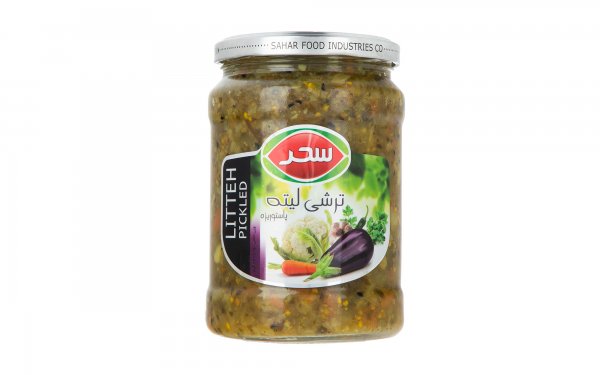 ترشی لیته سحر مقدار 640 گرم