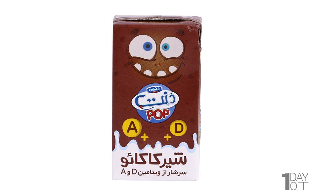 شیرکاکائو دنت مقدار 125 میلی‌لیتر