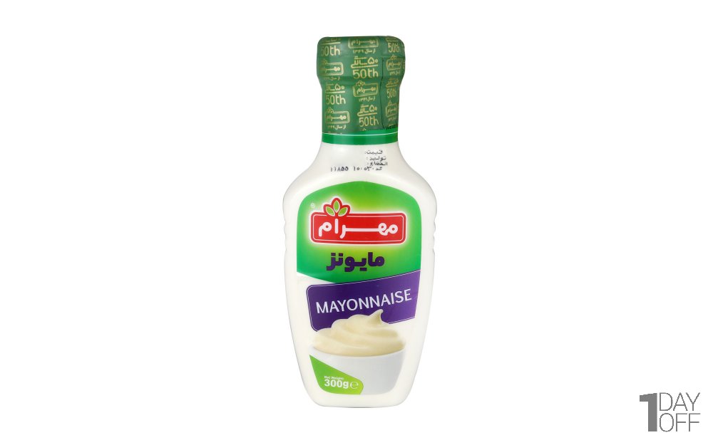 سس مایونز مهرام مقدار 300 گرم