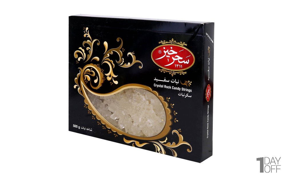 نبات سفید شاخه سحرخیز مقدار 500 گرم