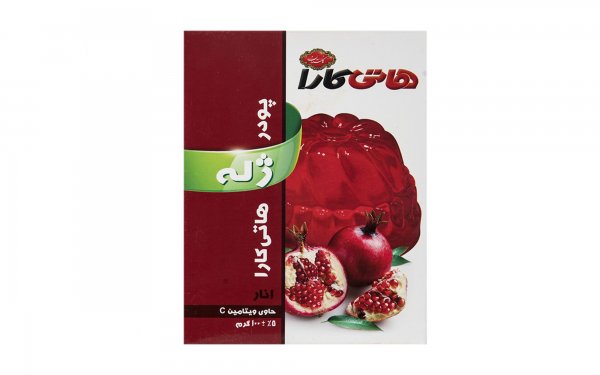 پودر ژله انار هاتی‌کارا گلستان مقدار 100 گرم