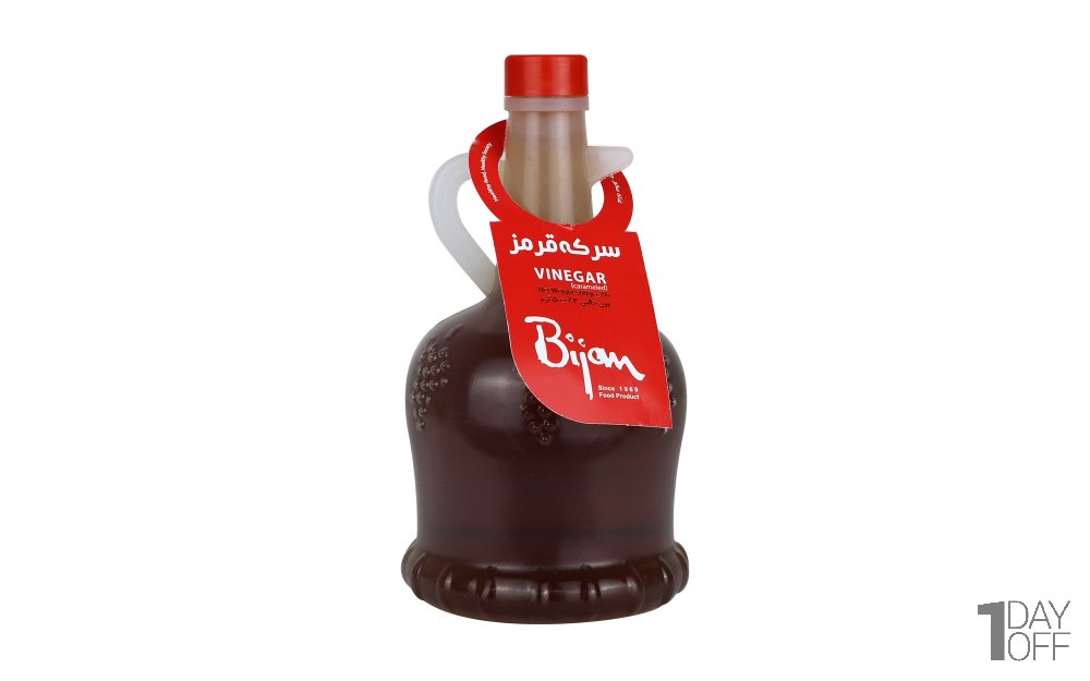 سرکه قرمز بیژن مقدار 500 گرم