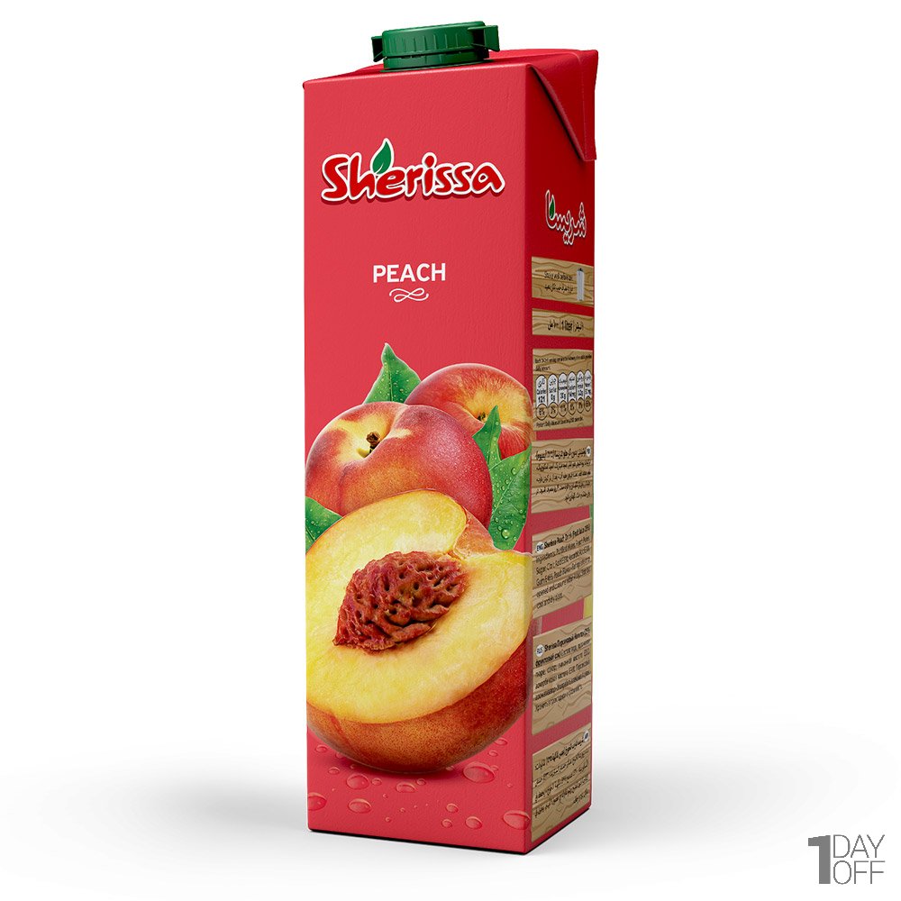 آبمیوه هلو شریسا سن‌ایچ مقدار 1 لیتر