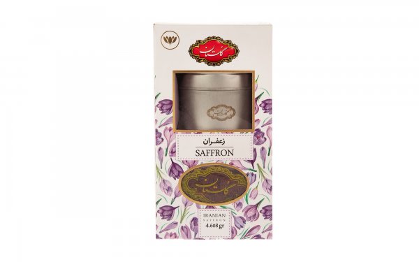 زعفران کادویی گلستان مقدار یک مثقال (4.608 گرم)
