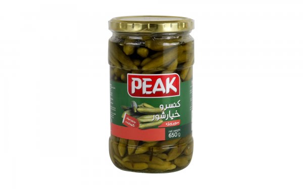 خیارشور سوپر ویژه پیک مقدار 650 گرم