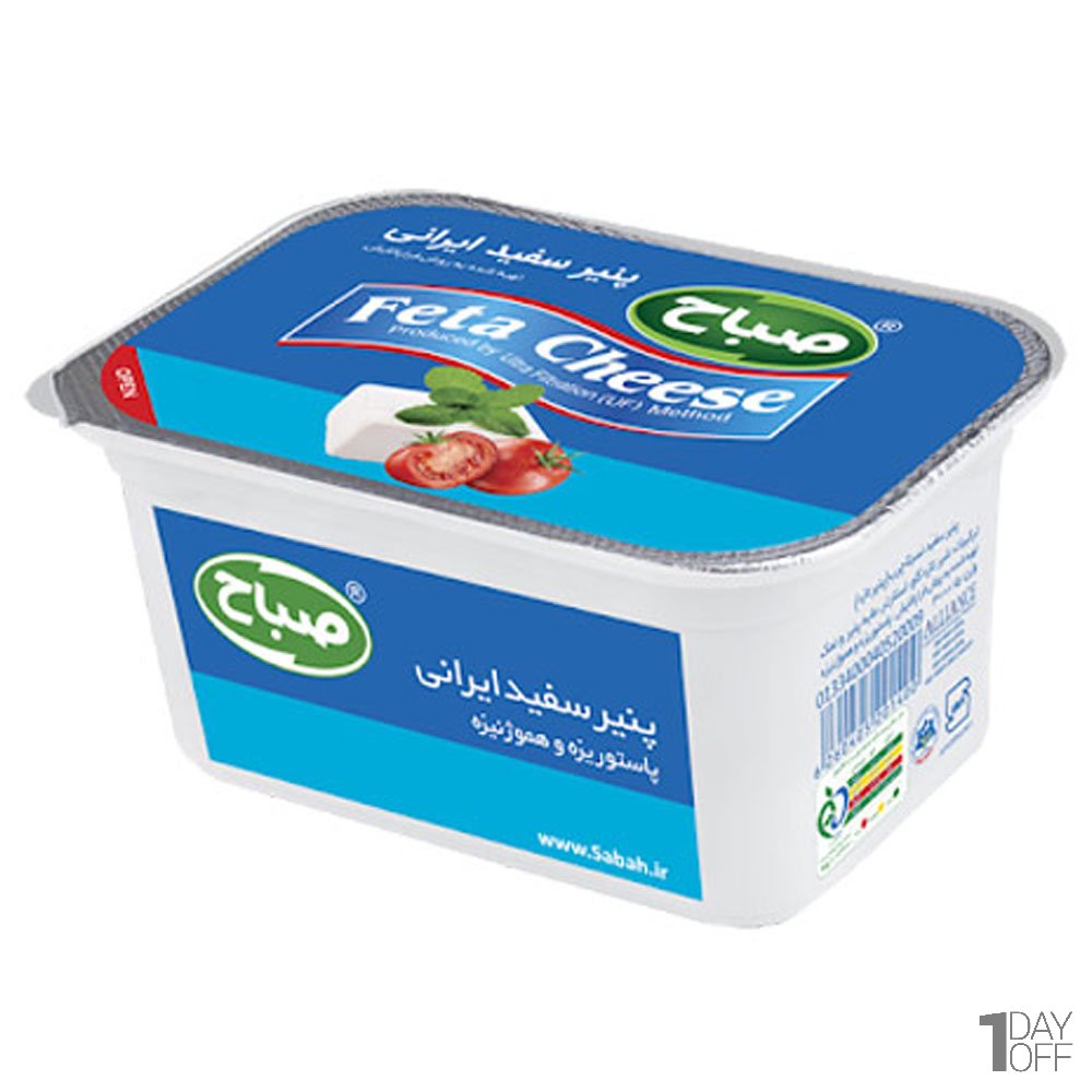 پنیر سفید ایرانی صباح مقدار 400 گرم