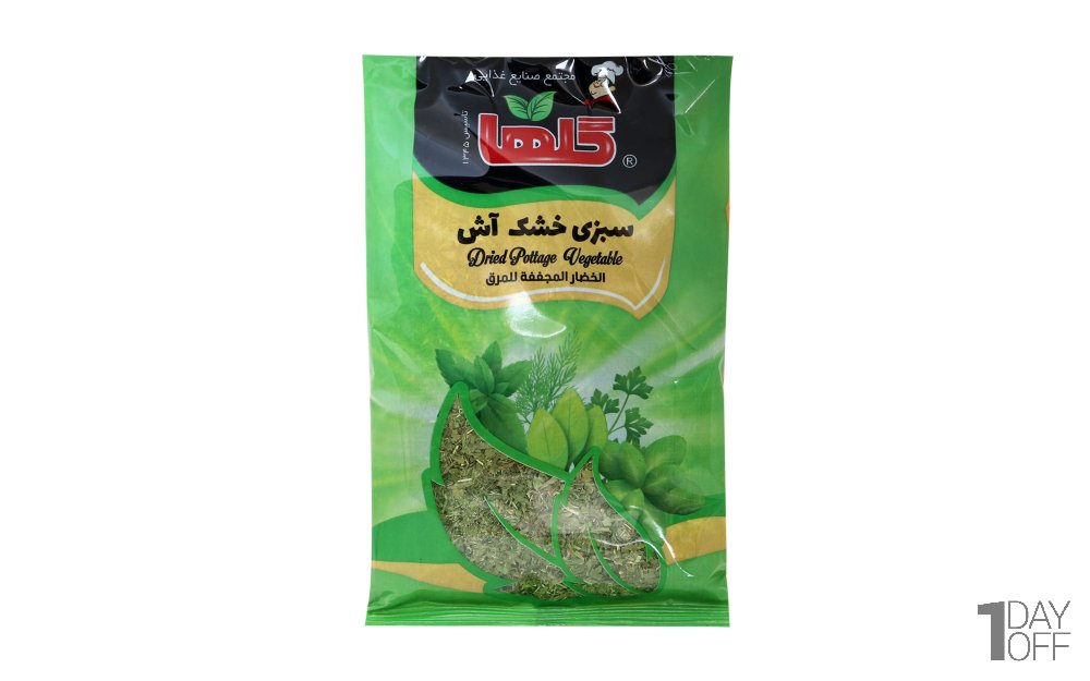 سبزی خشک آش گلها مقدار 100 گرم